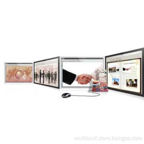 88" White Black Infrared Digital Interactive Whiteboard Mut
